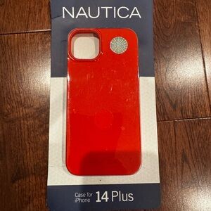 Nautica Vibrant Red Case for iPhone 14 Plus